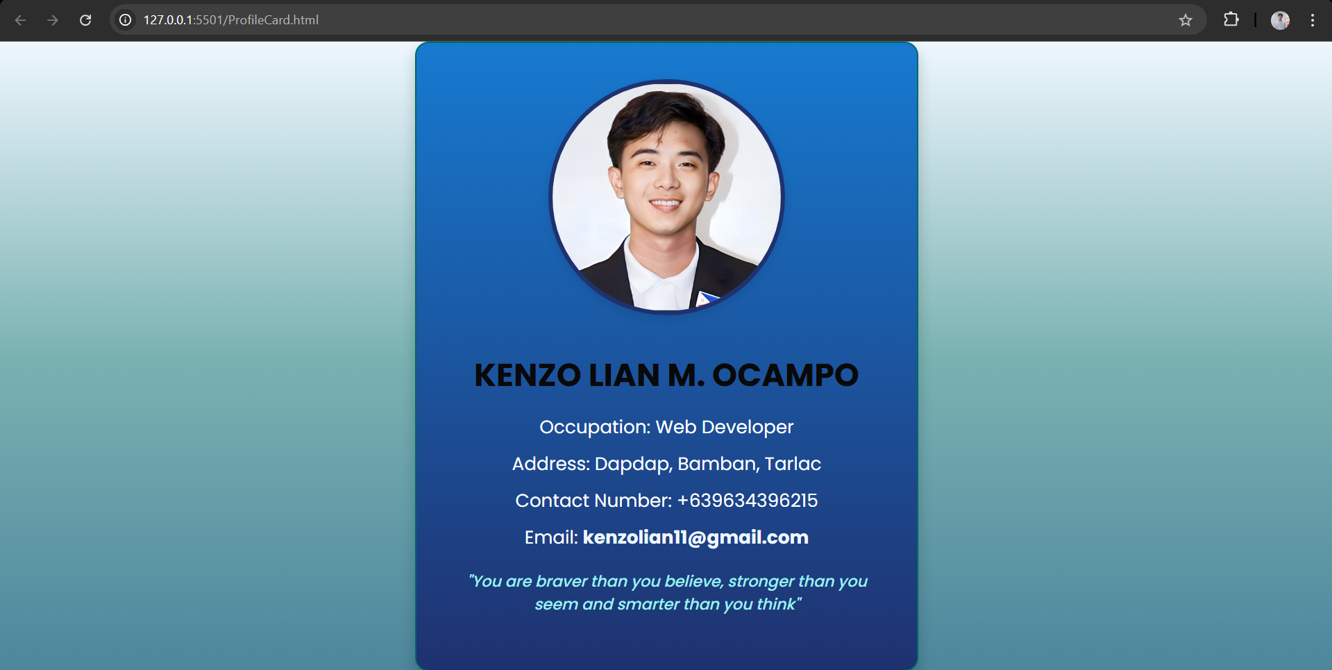 Profile Card